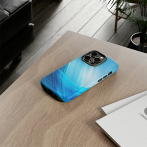 Abstract Blue - Protective Phone Case