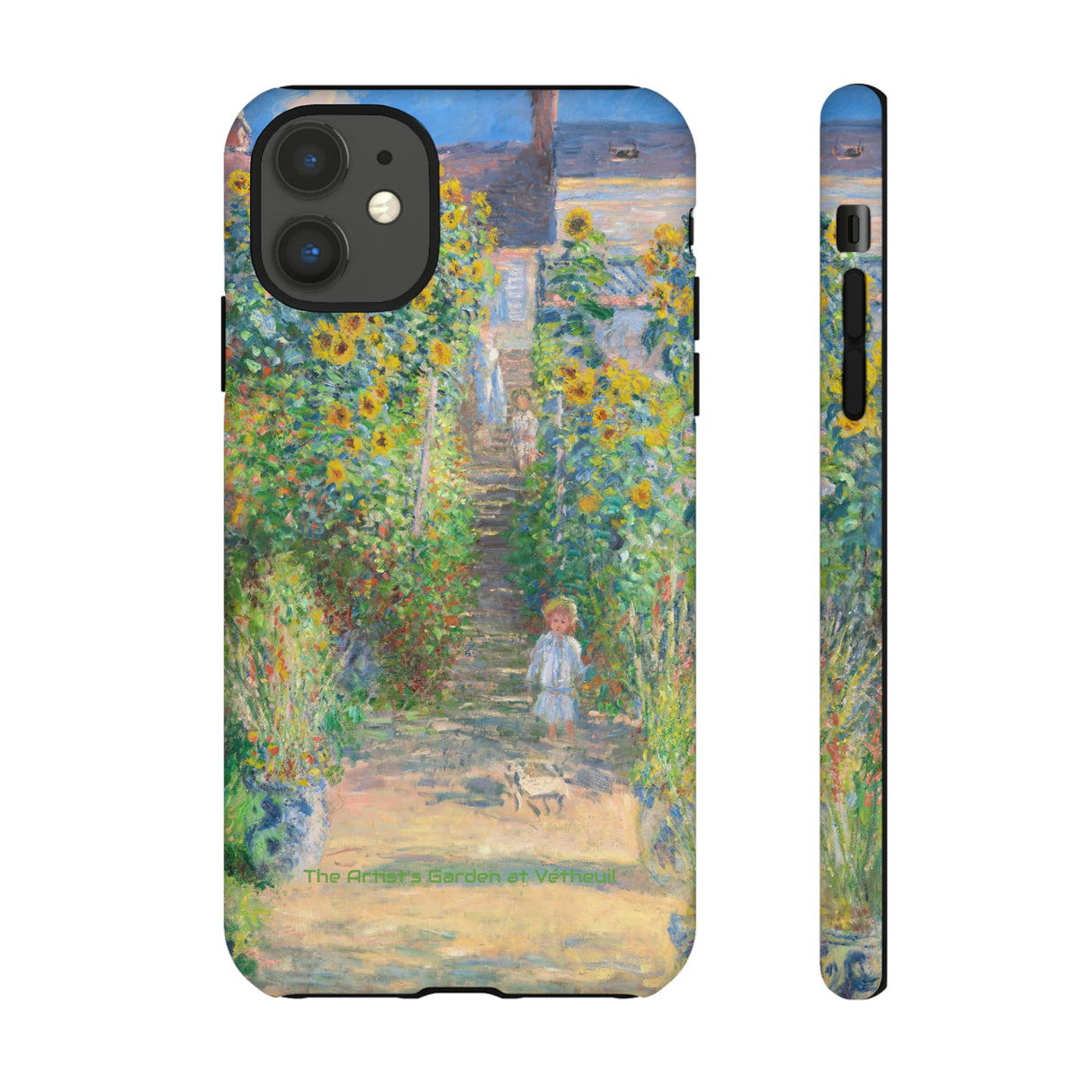 The Artist's Garden at Vétheuil - Protective Phone Case