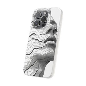 Topographic Serenity | Flexible Phone Case for iPhone