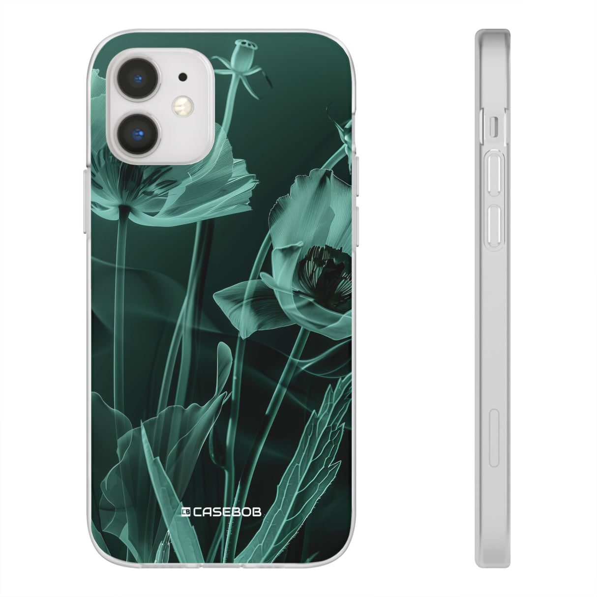 Botanische Transparenz | Flexible Handyhülle für iPhone