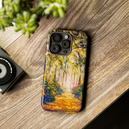 Sunny forest - Protective Phone Case