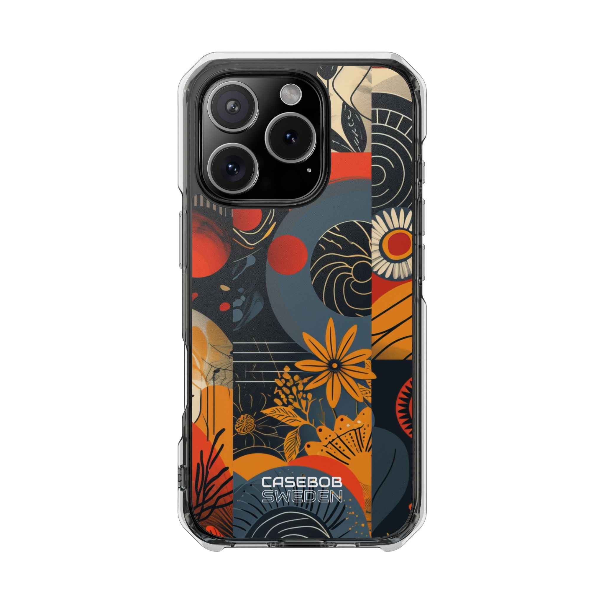 Fire Bloom Flow iPhone 16 - Impact Clear+