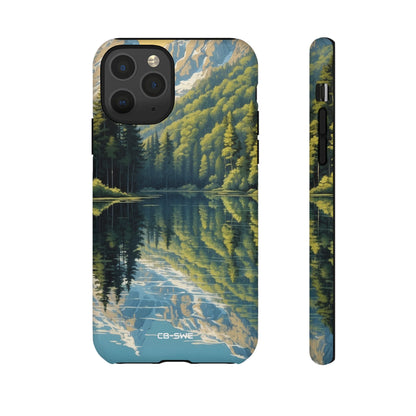 Mountain Peaks Reflect - iPhone Case