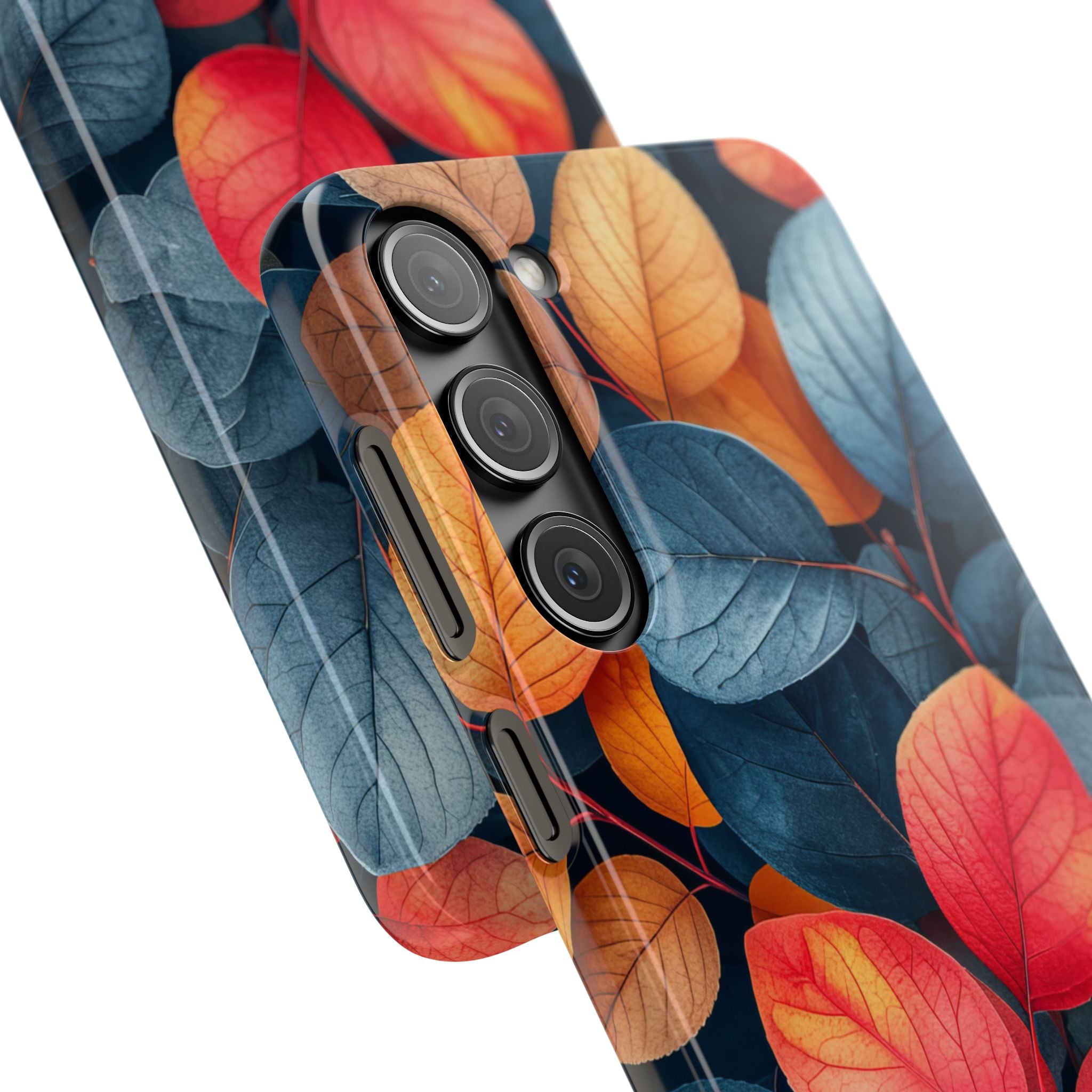 Vibrant Nature Leaves - Slim Samsung S23 Phone Case