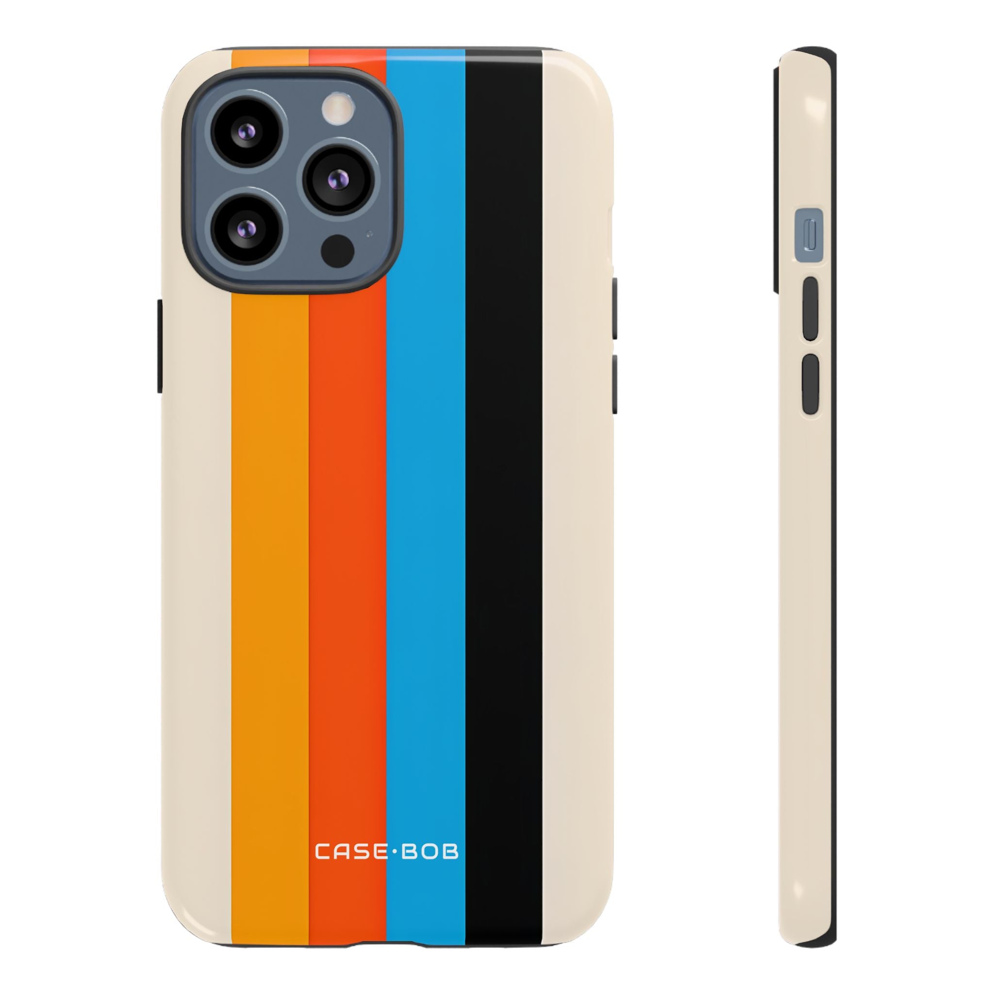 Vivid Stripe Harmony iPhone 13 Pro Max Case - Tough