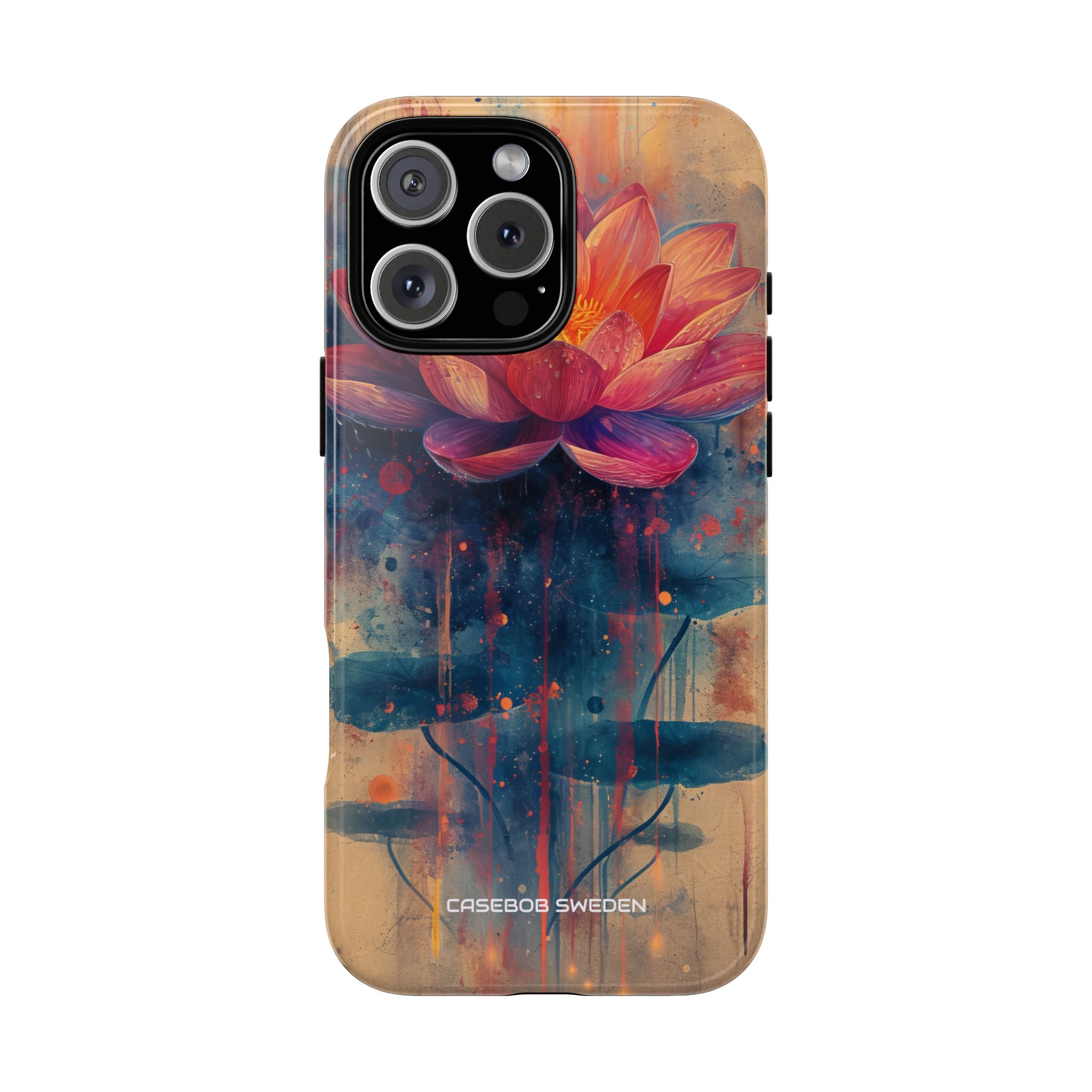 Lotus Blossom Art - Tough iPhone 16 Phone Case