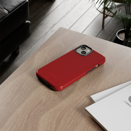 Carnelian Red - Protective Phone Case