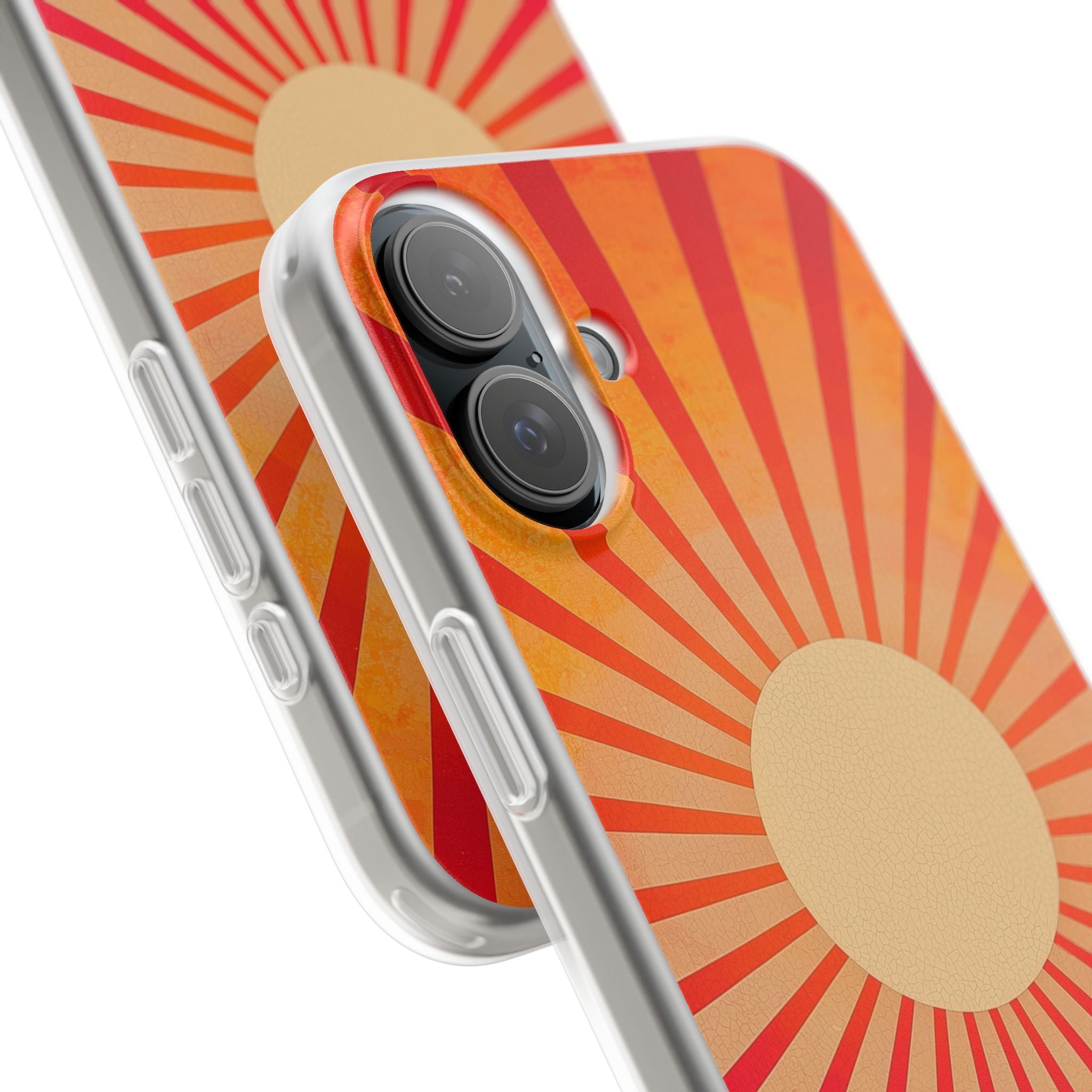 Sunburst Radiance iPhone 16 Plus Case - Soft