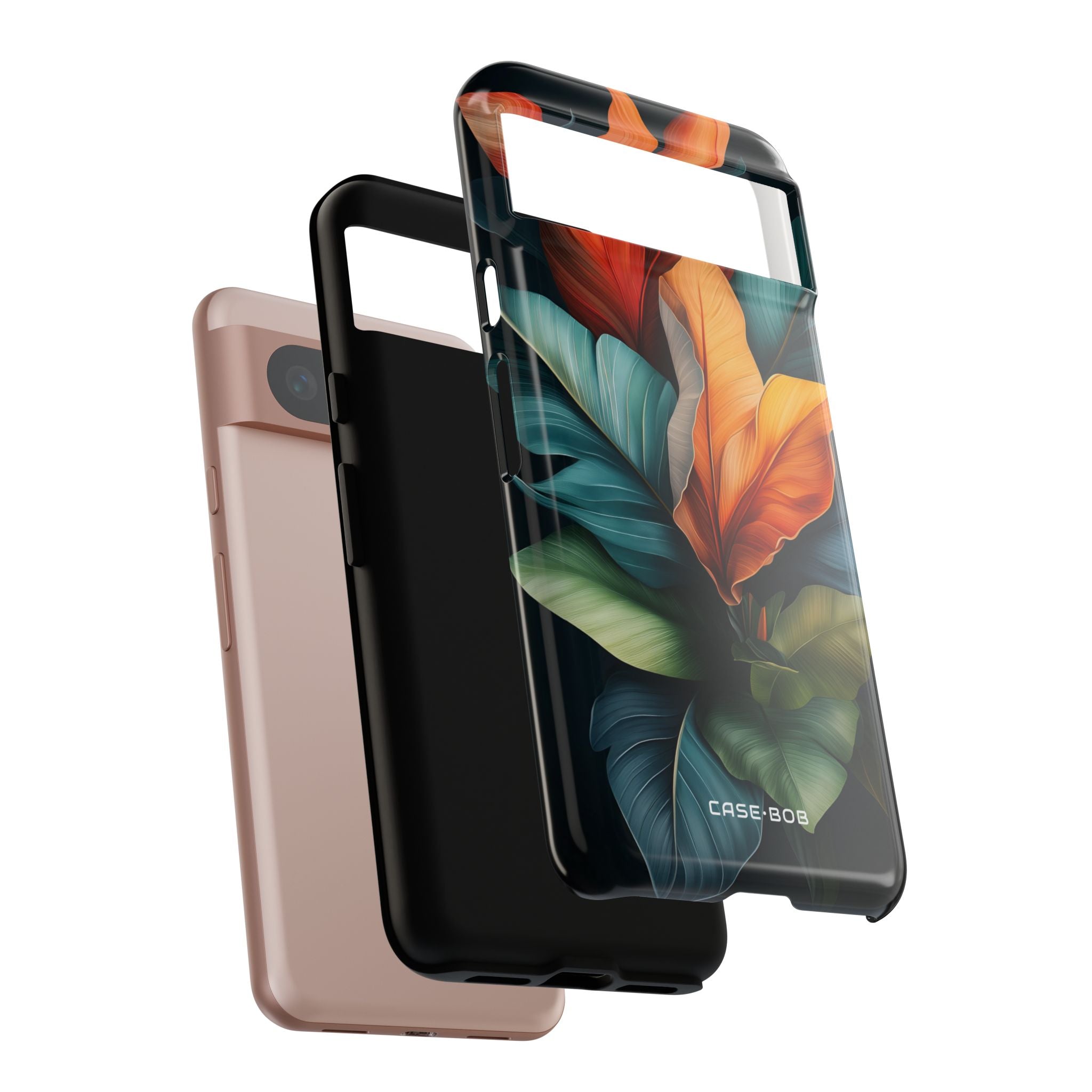 Tropical Leafburst Google Pixel 8 Case - Tough