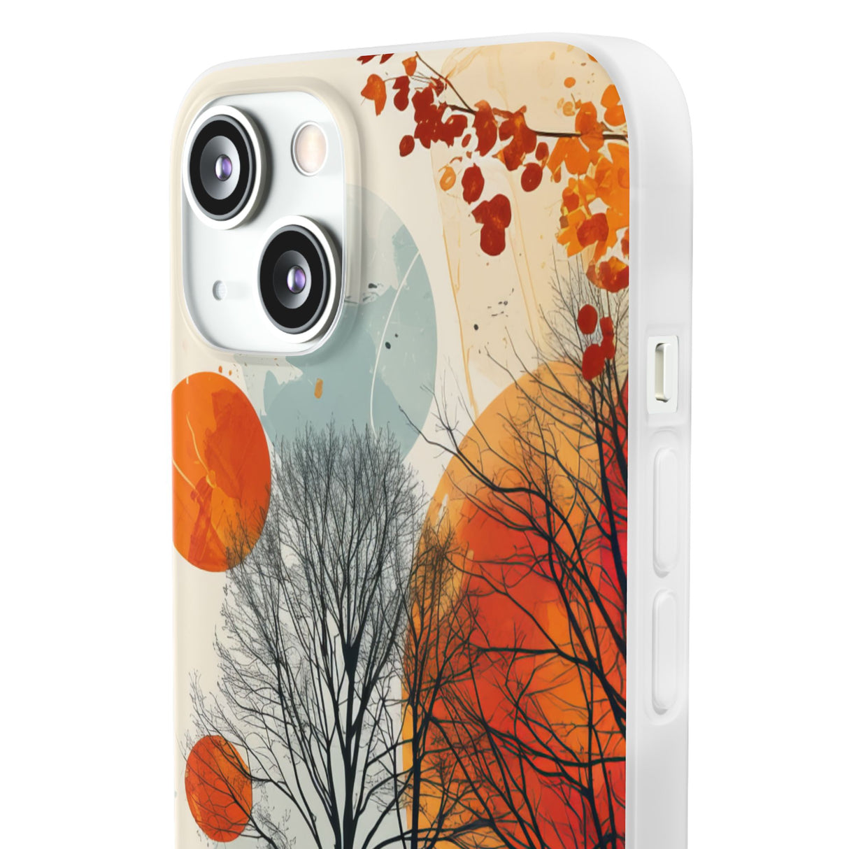 Herbstliche Ruhe | Flexible Handyhülle für iPhone