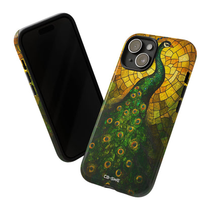 Peacock Spreads Light - iPhone Case