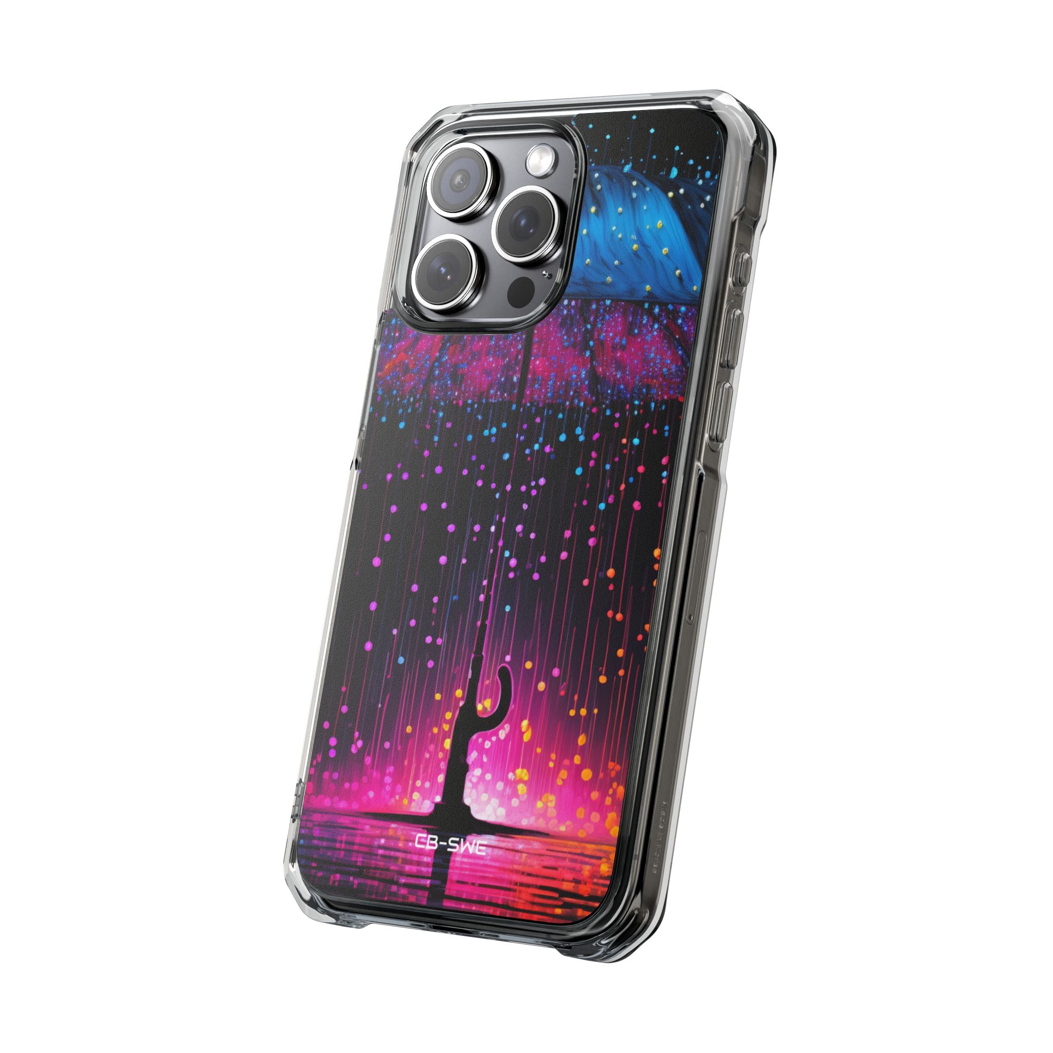 Illuminated Rain Dance iPhone Case - Impact