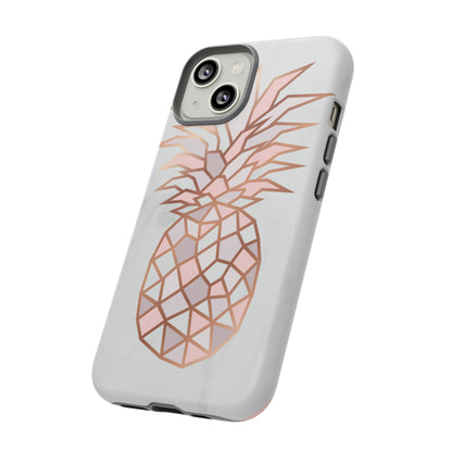 Pineapple Rose Gold - Protective Phone Case