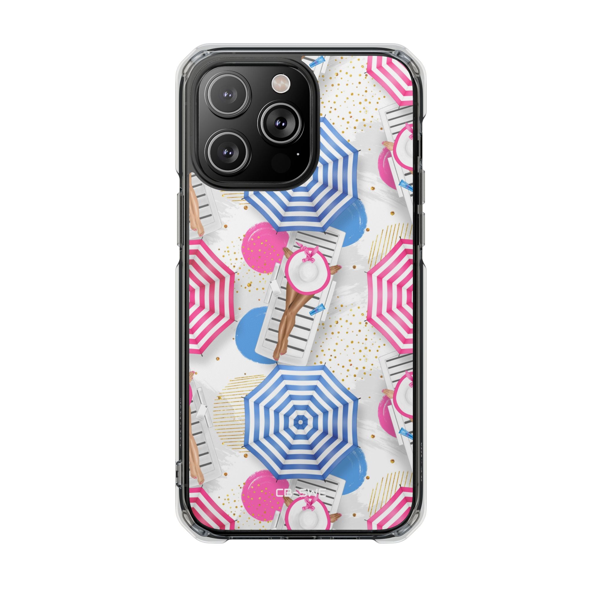 Sun Hats Relaxing iPhone Case - Impact