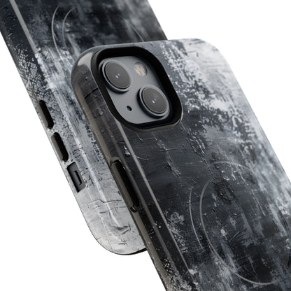 Textured Blackscape iPhone 14 Plus Case - Tough+