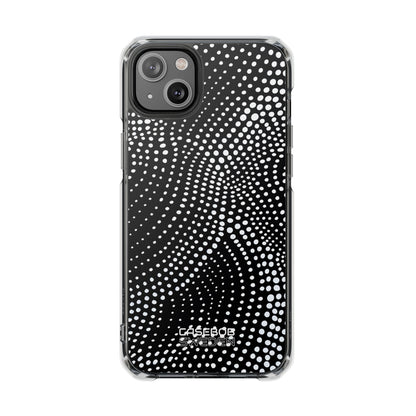Waves of Dots iPhone 14 - Impact Clear+