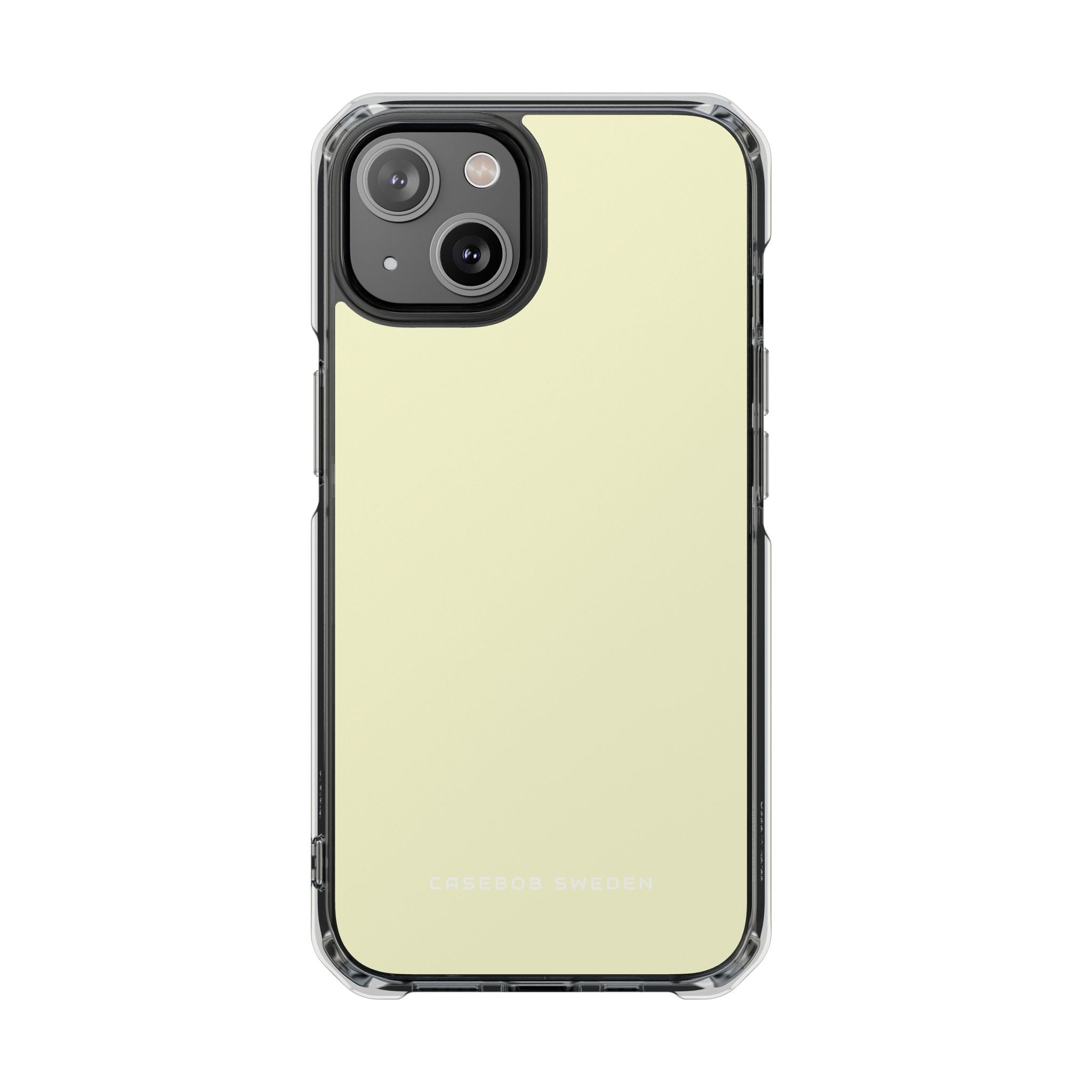 Light Golden Rod Yellow iPhone 14 - Clear Impact Phone Case