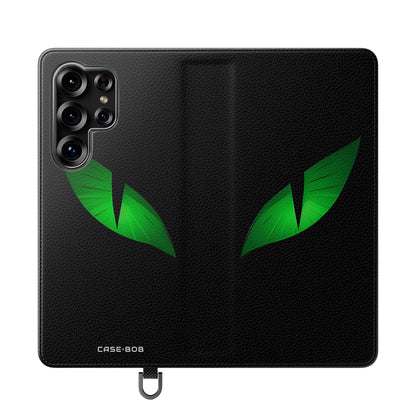 Emerald Stare - Samsung S25 Ultra Case - Wallet