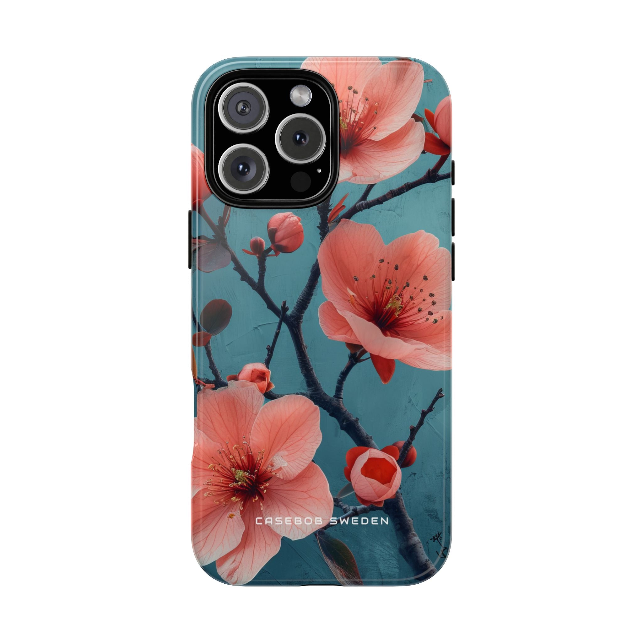 Floral Harmony Burst iPhone 16 - Tough Phone Case