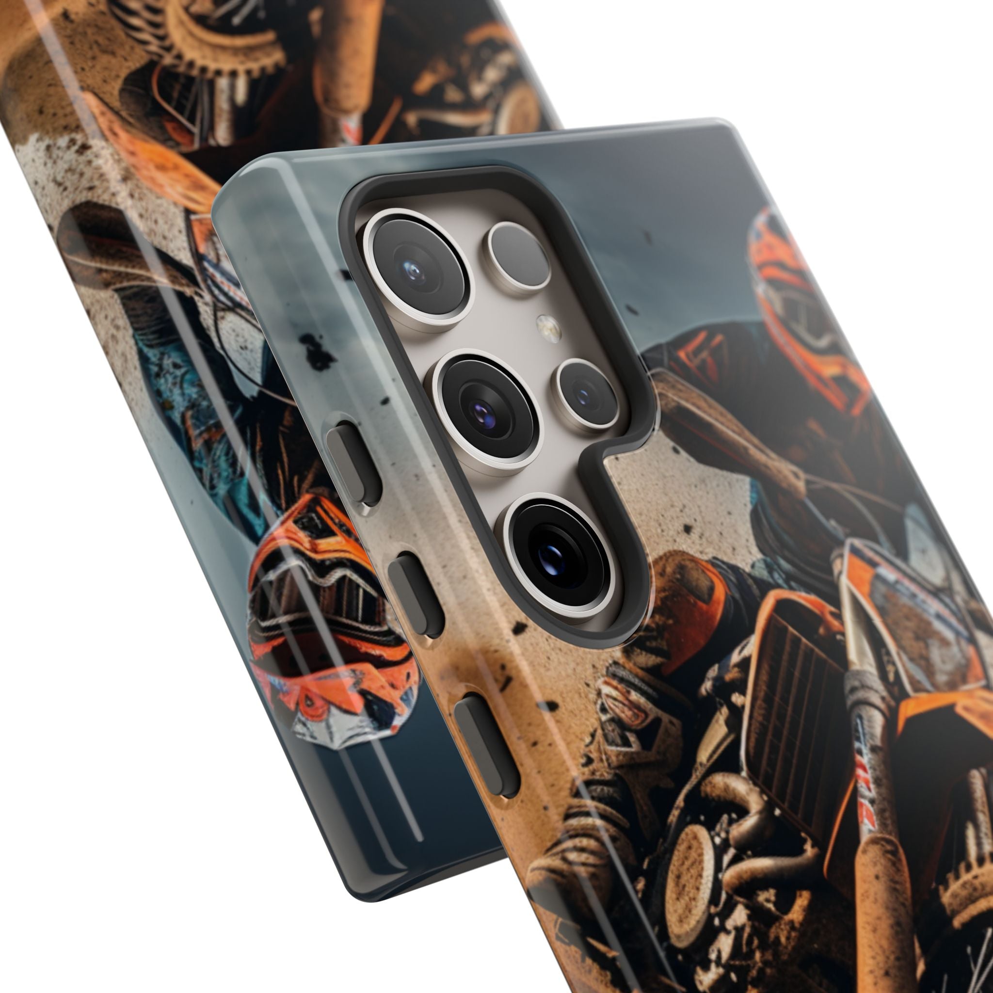 Rider Amidst Desert Fury - Samsung Case