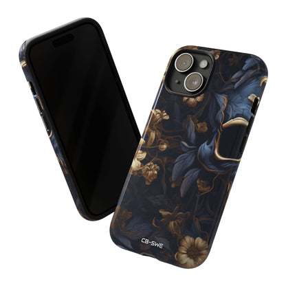 Gothic Floral Skull - iPhone Case