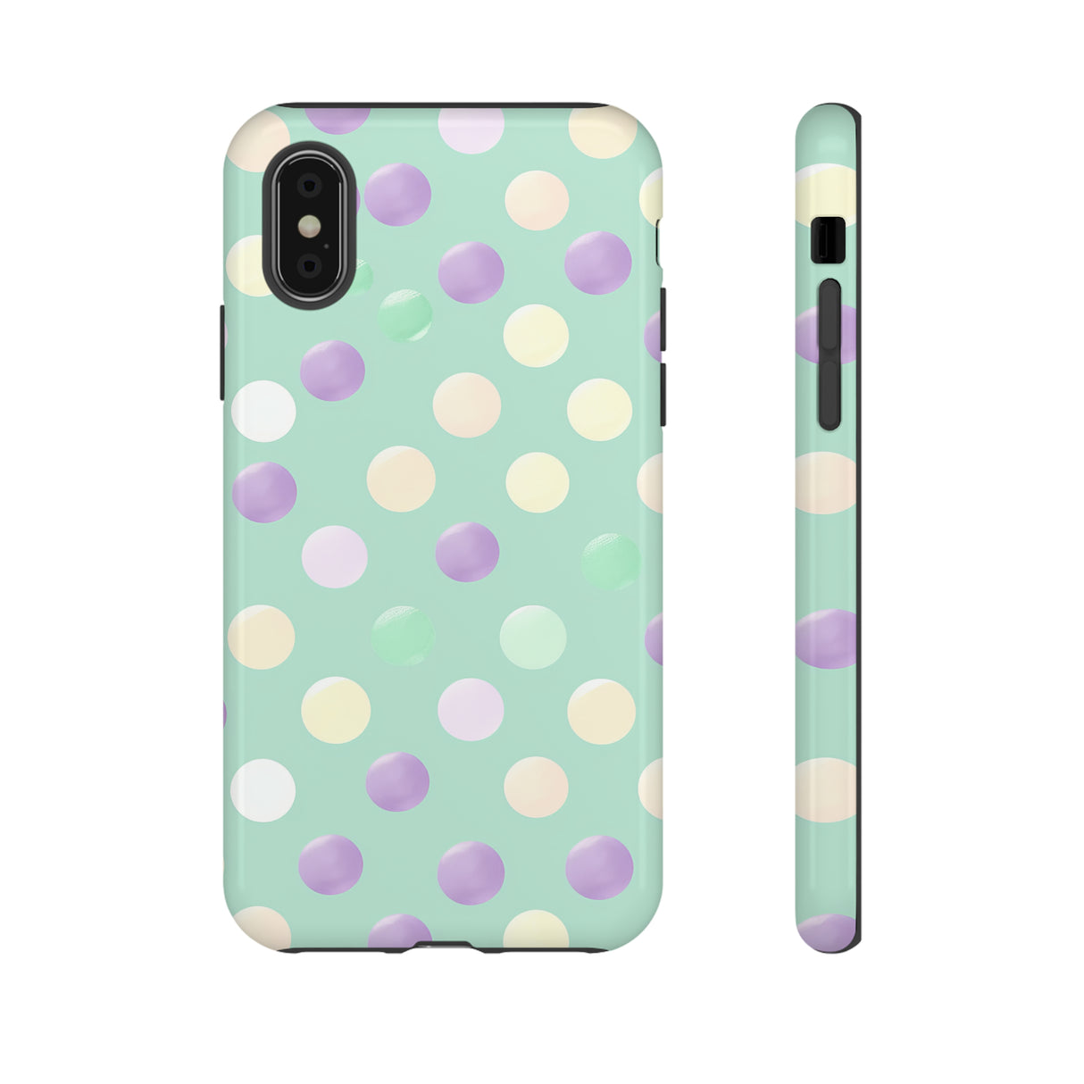 Pastel Dot Delight - Protective Phone Case