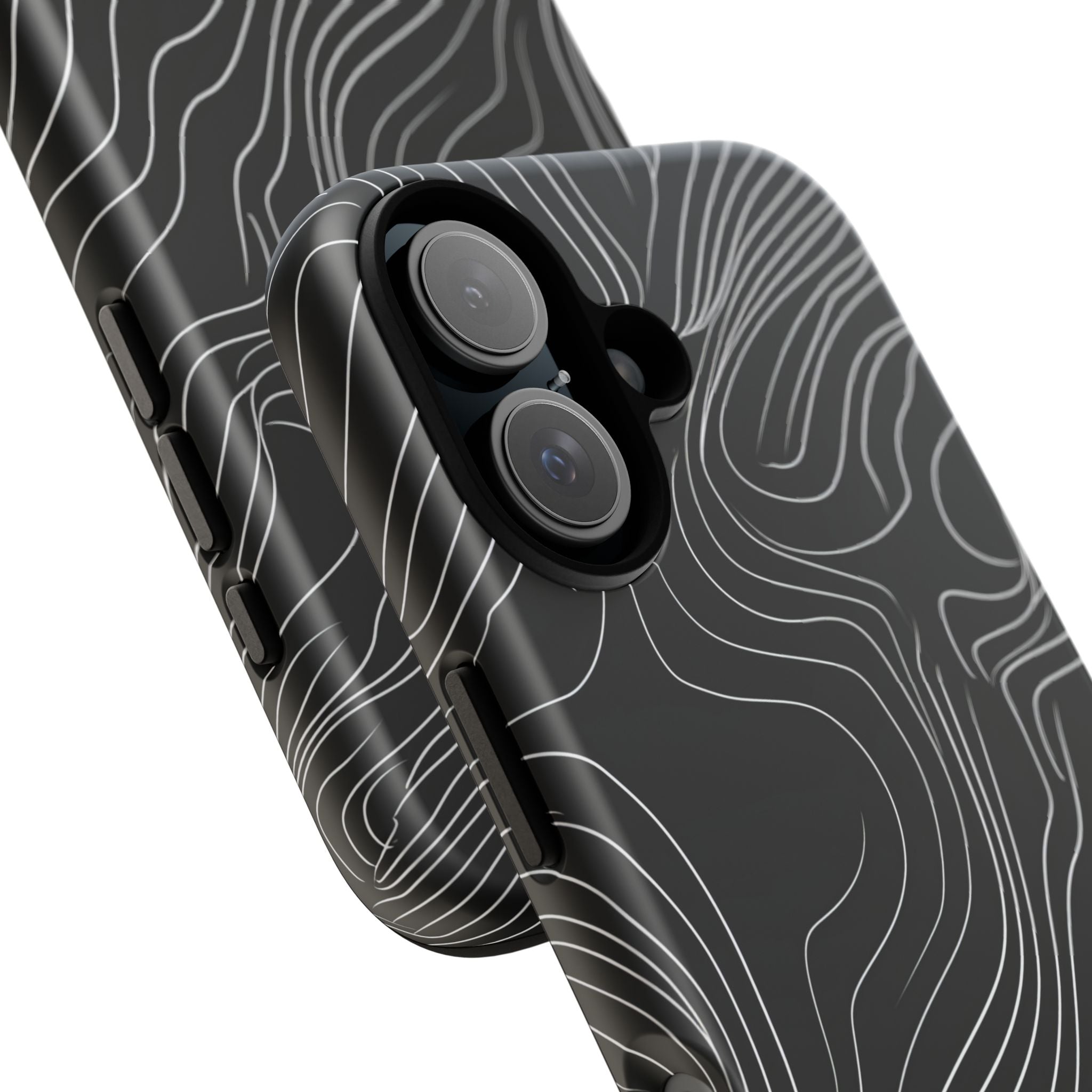 Contour Waveform Flow iPhone 16 - Tough Phone Case