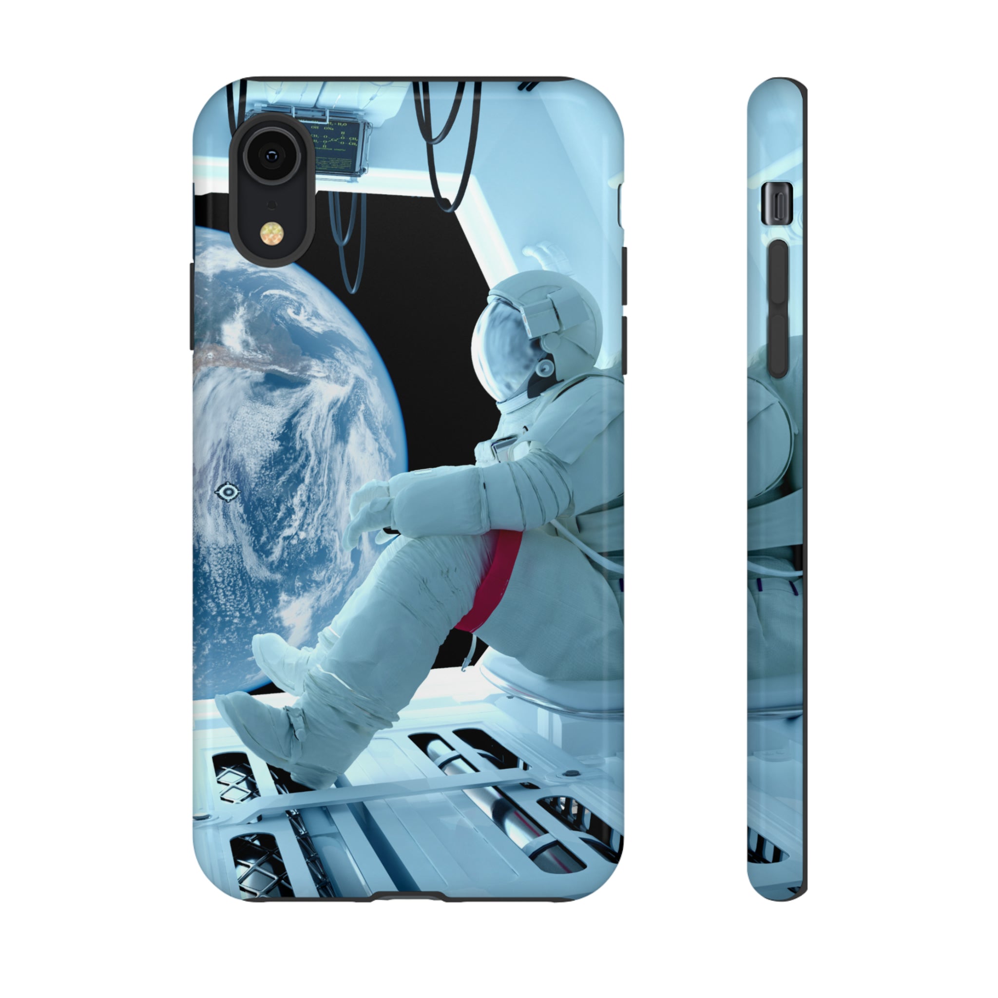 Astronaut inside Shuttle - Protective Phone Case