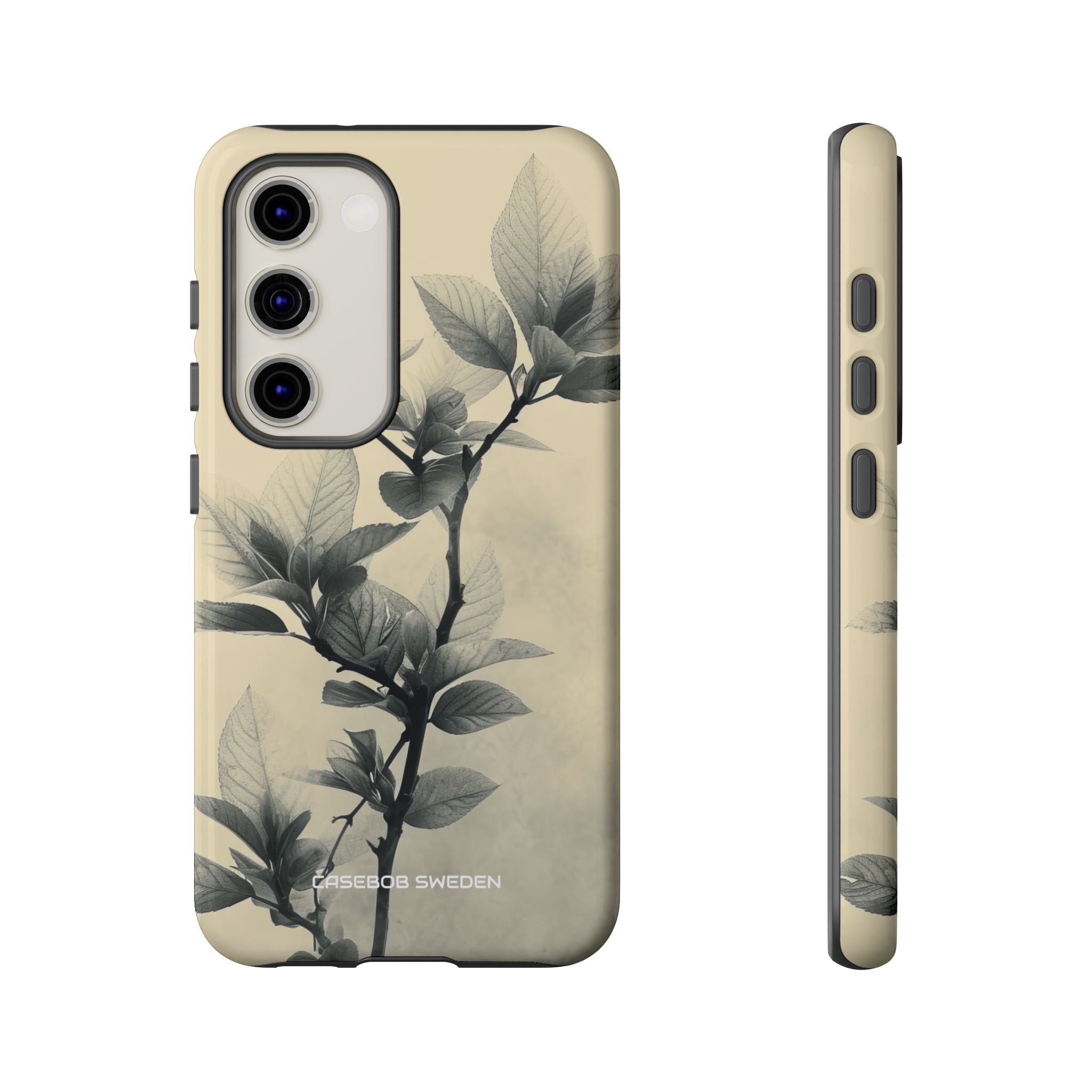 Beige Branch Art - Tough Samsung S23 Phone Case