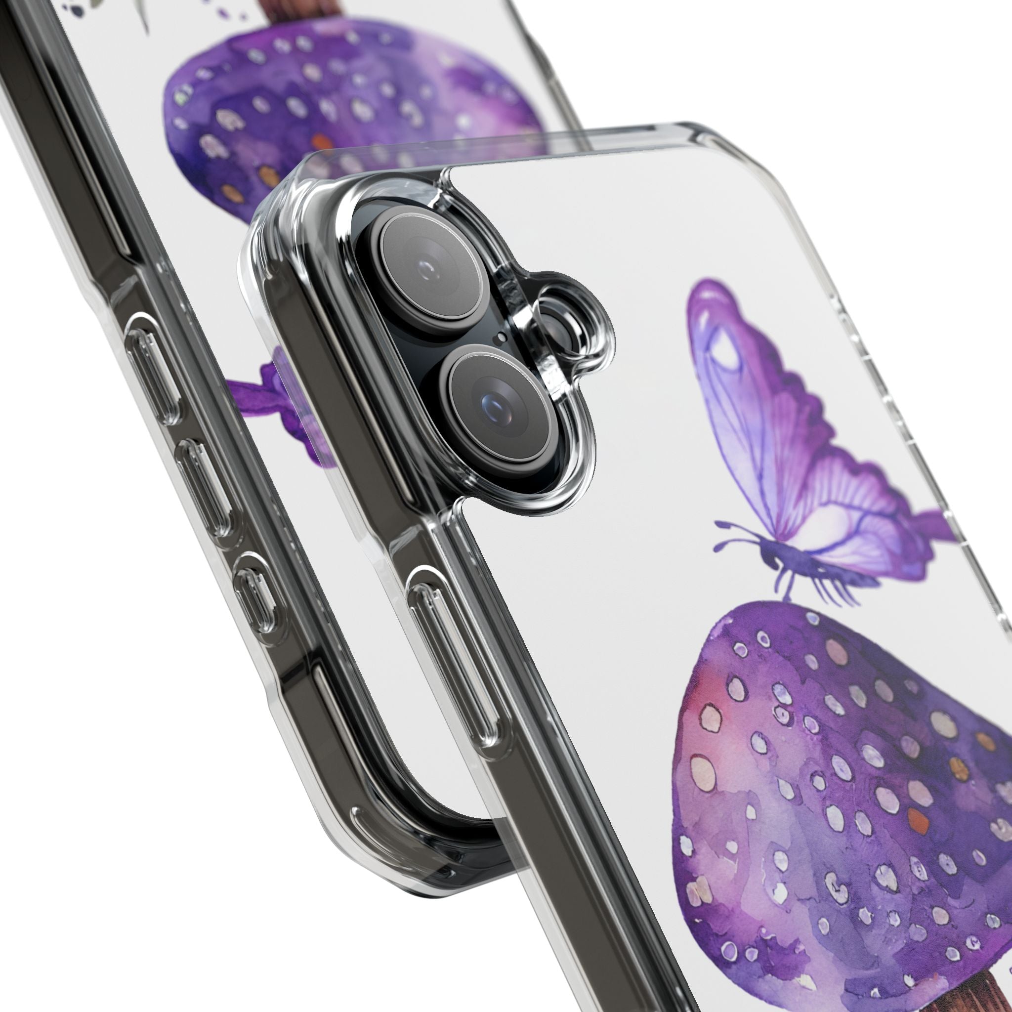 Whimsical Butterfly Perch iPhone Case - Impact