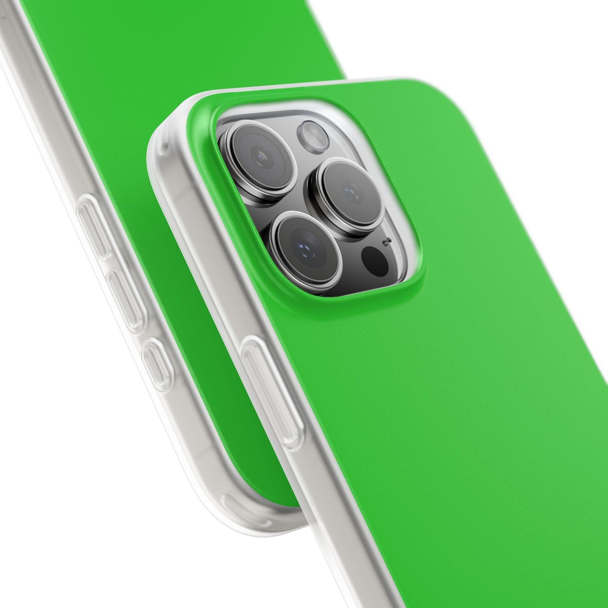 Lime Green - Flexi iPhone 16 Phone Case