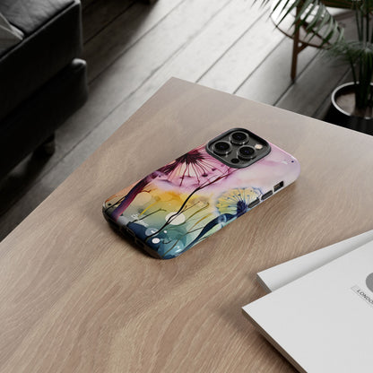 Dreamy Dandelion Whispers - iPhone Case