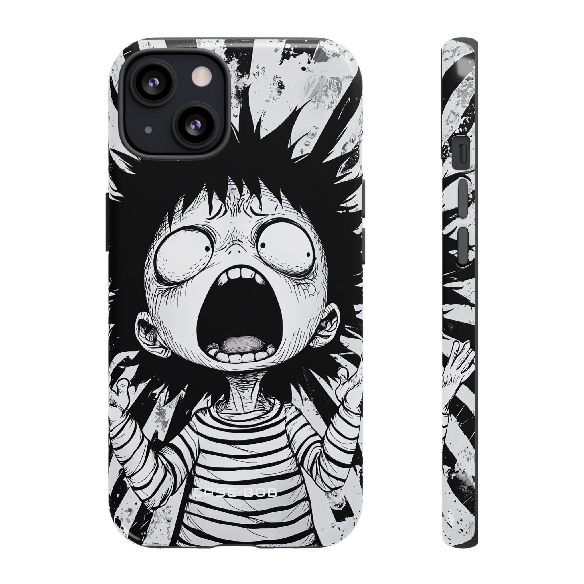 Screaming Stripes iPhone 13 Case - Tough