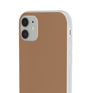 Chamoisee Brown | Handyhülle für iPhone (Flexi Case) 