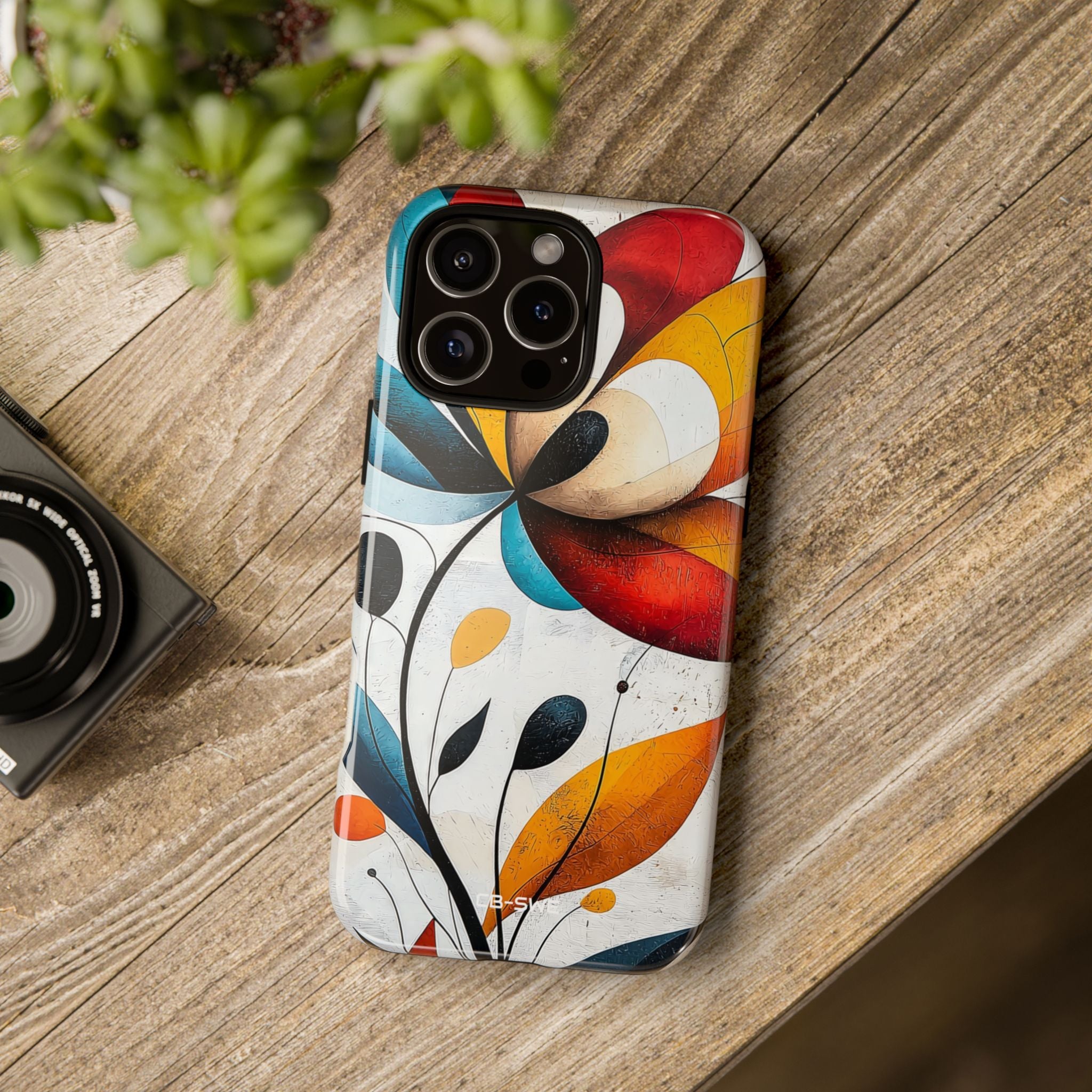 Vibrant Floral Symphony - iPhone Case