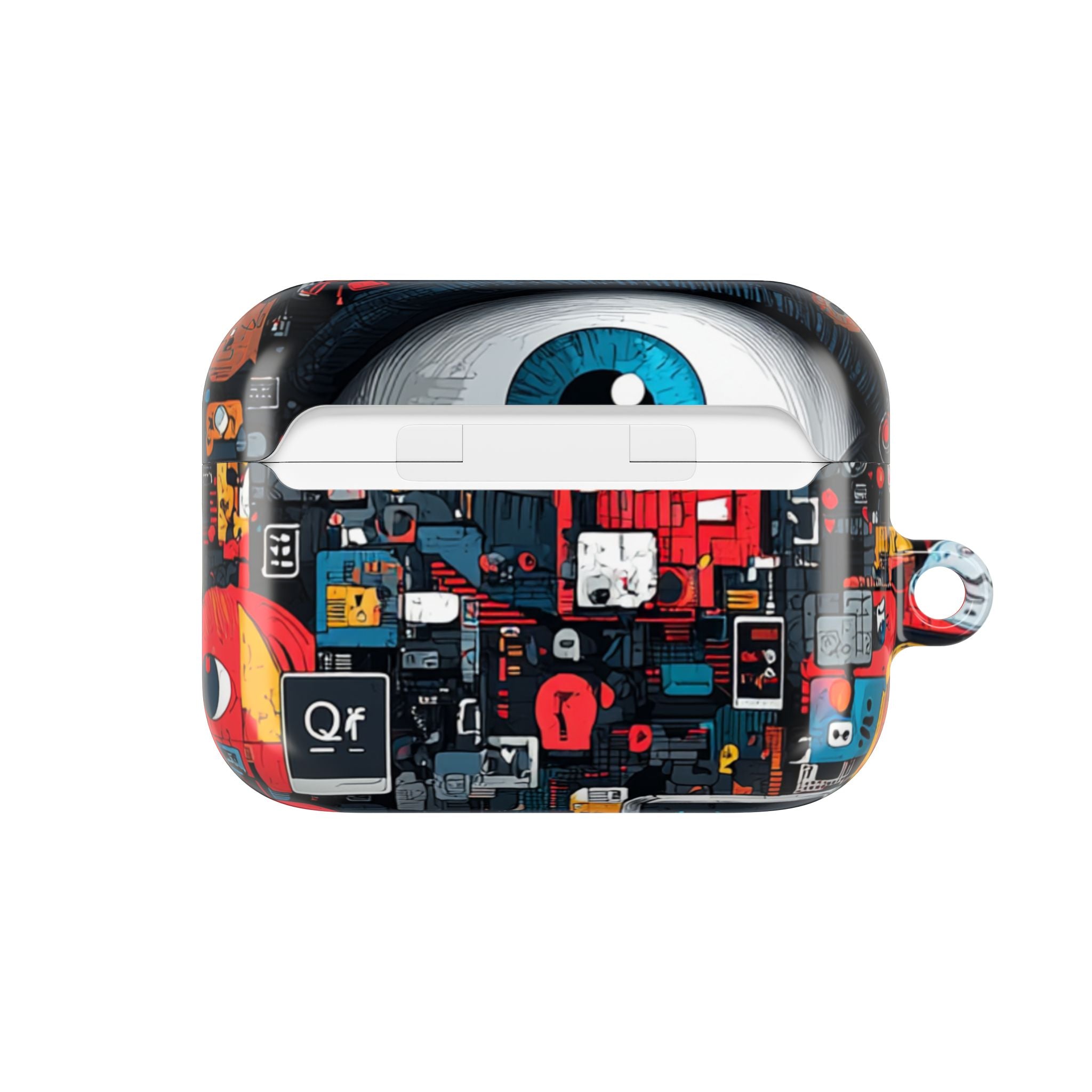 Sininen katse mosaiikki - AirPods Case