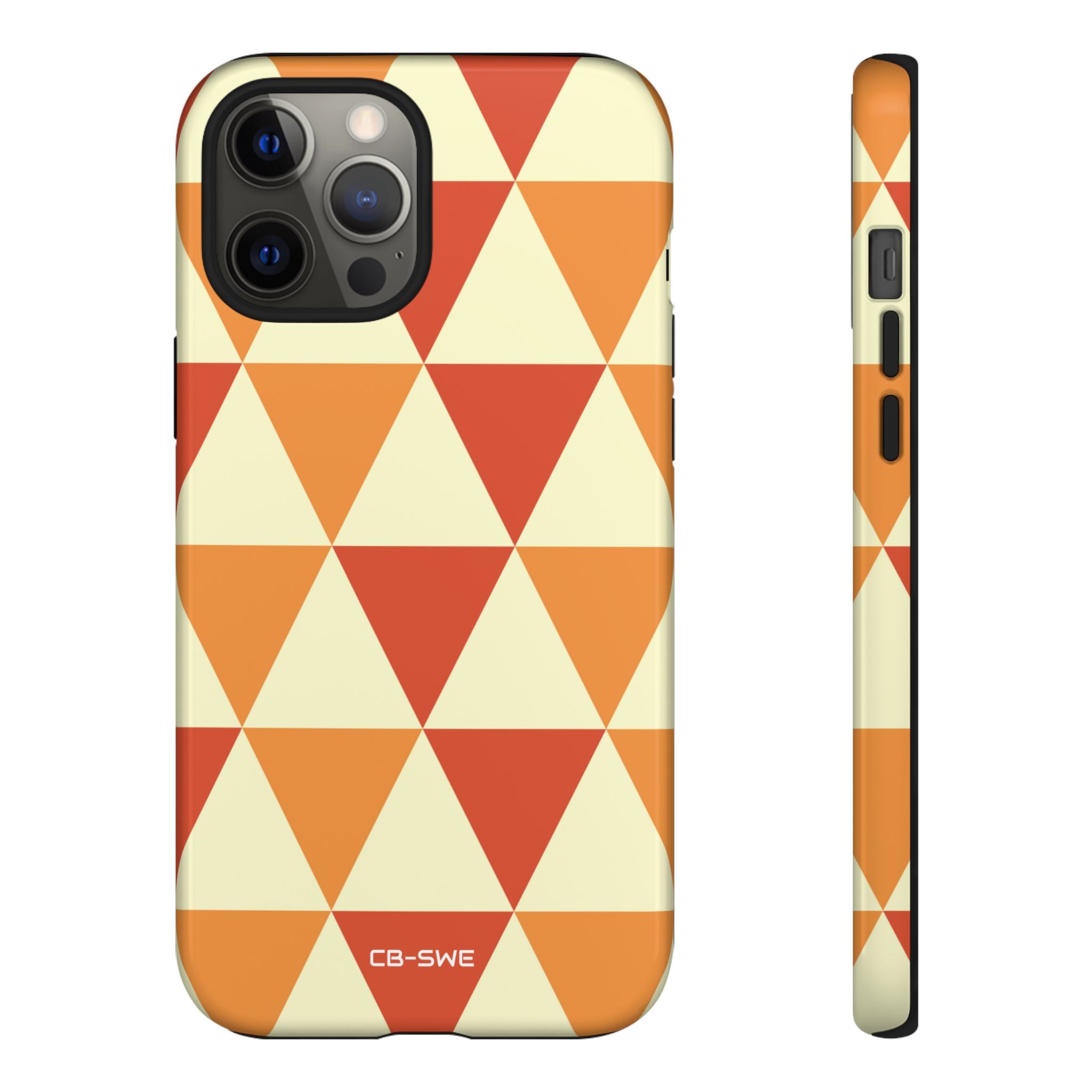 Autumn Triangles Dance - iPhone Case