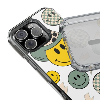 Pop Art Smiley Party iPhone Case - Impact
