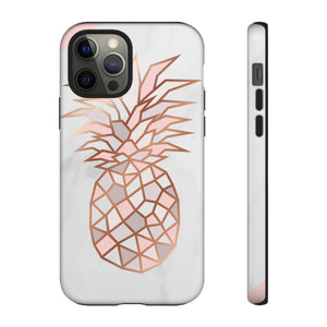 Pineapple Rose Gold - Protective Phone Case