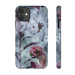 Monochrome Roses, Peonies & Asters - Protective Phone Case