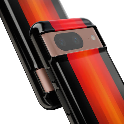 Crimson Column Google Pixel 8 Case - Tough