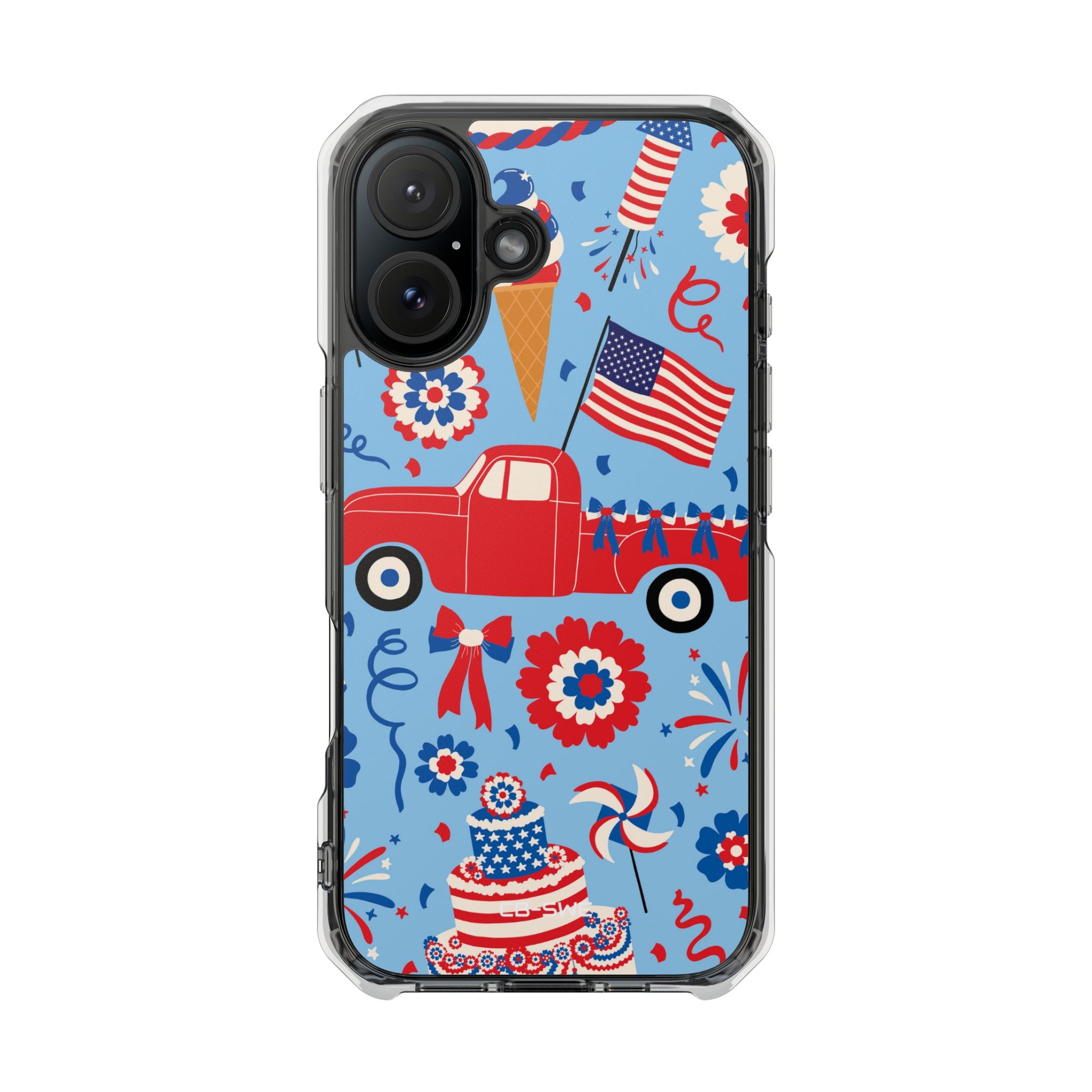 Festive Truck Parade iPhone Case - Impact