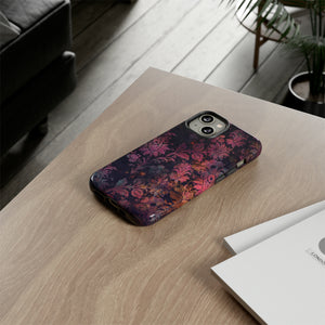 Grungepa Gothic Flower - Protective Phone Case