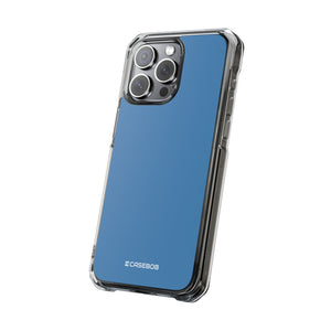 Steel Blue | Phone Case for iPhone (Clear Impact Case - Magnetic)