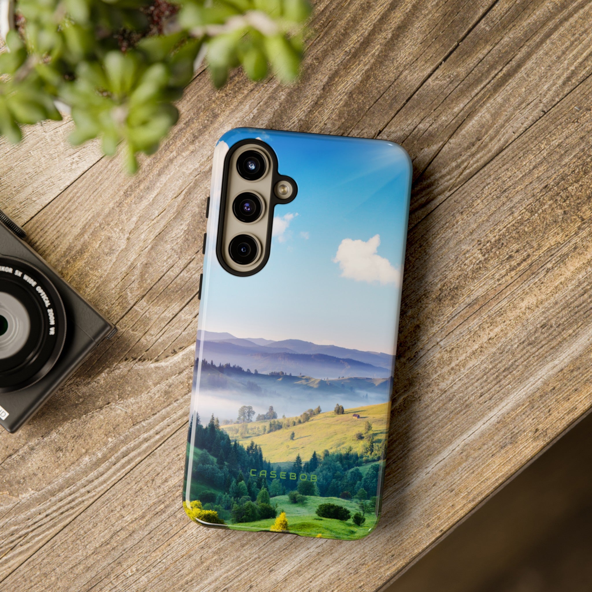 Mountain Sunny Day - Protective Phone Case