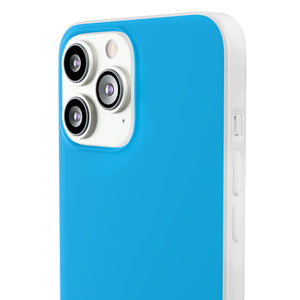 Deep Sky Blue | Phone Case for iPhone (Flexible Case)