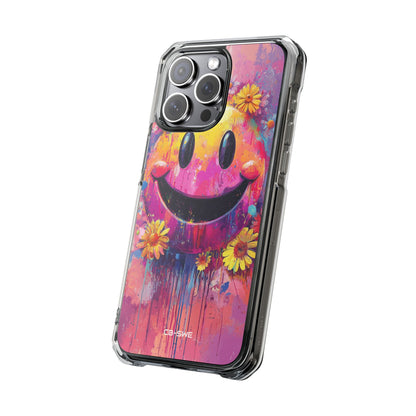 Joyful Smile Blooms iPhone Case - Impact