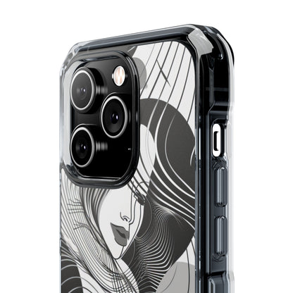 Fluid Noir Rhythm - Phone Case for iPhone