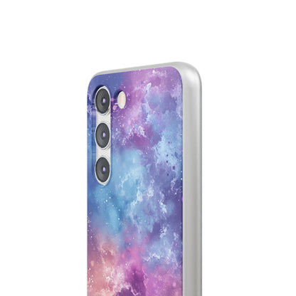 Cosmic Nebula Swirls - Flexi Samsung S23 Phone Case