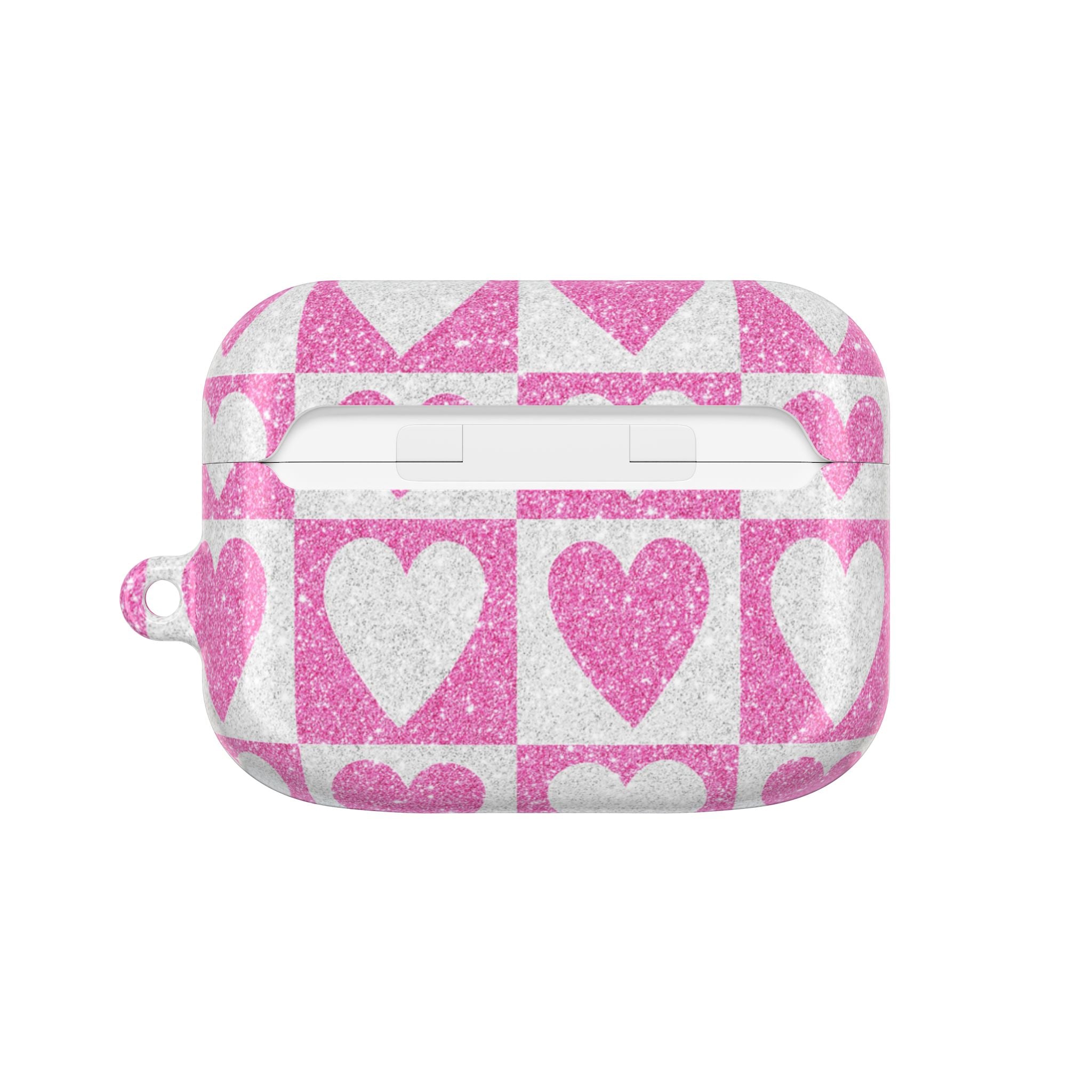 Glitter Heartgrid - AirPods Case